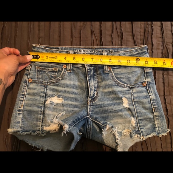 SOLD American Eagle distressed shorts - Picture 2 of 6